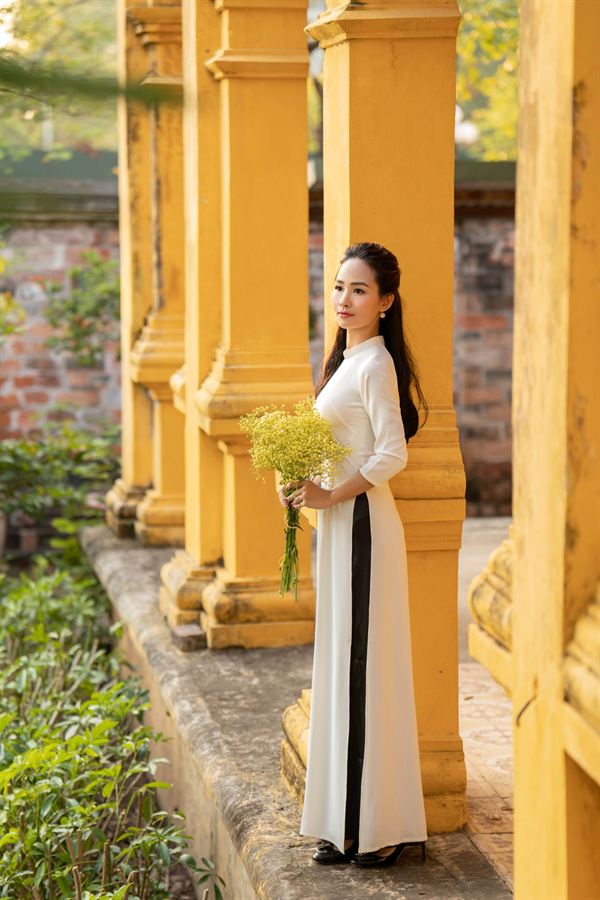 Hàng cột vàng cổ kính — Thúy Tô Studio